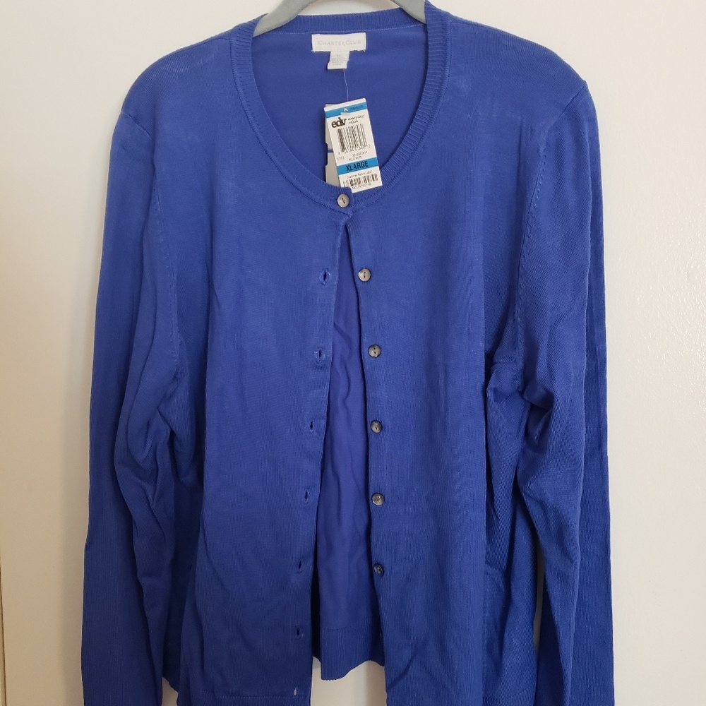 NWT Charter Club cardigan